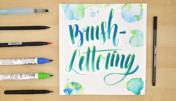 Brush Lettering Kursfoto