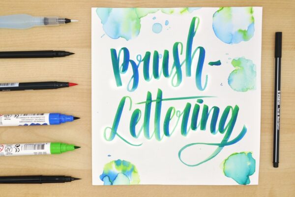 Brush Lettering Kursfoto