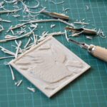 Linolschnitt Carving Block