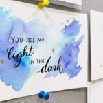 Brush Lettering trifft Aquarell