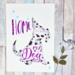 Brush Lettering trifft Aquarell